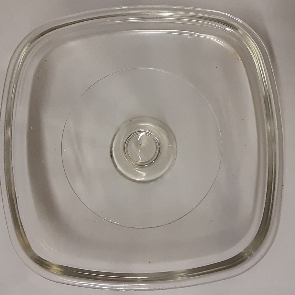 Corningware Wildflower on cream 1.5 qt ceramic casserole w lid Like new unusual - Picture 4 of 7